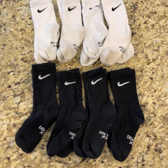 Nike Other - Nike Kids Socks XS Dri-Fit 8Pack
